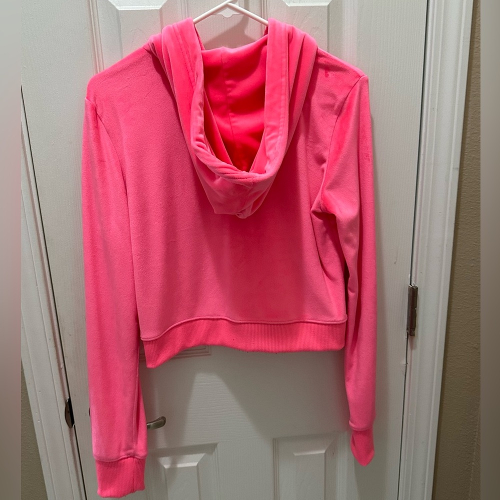 Aerie hot pink Velour Cropped Hoodie
Jacket size medium - Picture 4 of 12